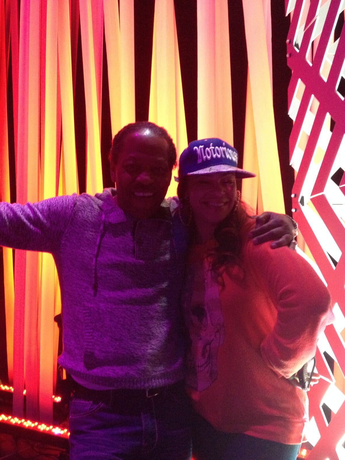 Lawrence Dopson with Faith Evans