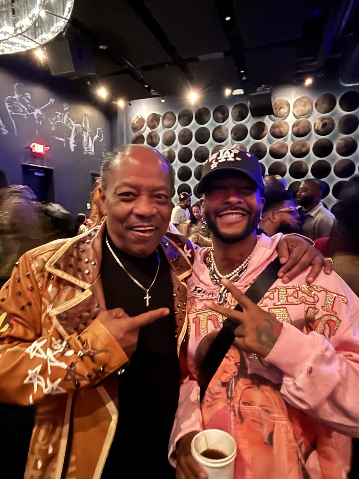 Lawrence Dopson with Omarion
